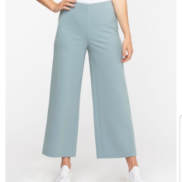 SIZE L CROP WIDE LEG PANTS - Picture 2 of 8